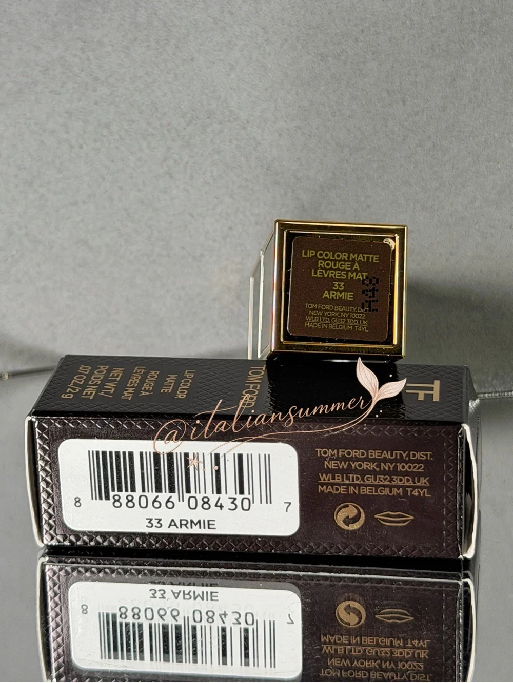 Tom Ford Armie 33 Lipstick Matte Red Lips & Boys Authentic New In Box